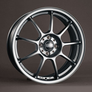 OZ Racing ALLEGGERITA HLT 5F MATT GRAPHITE - 17x8 - 5x100 - CB: 68